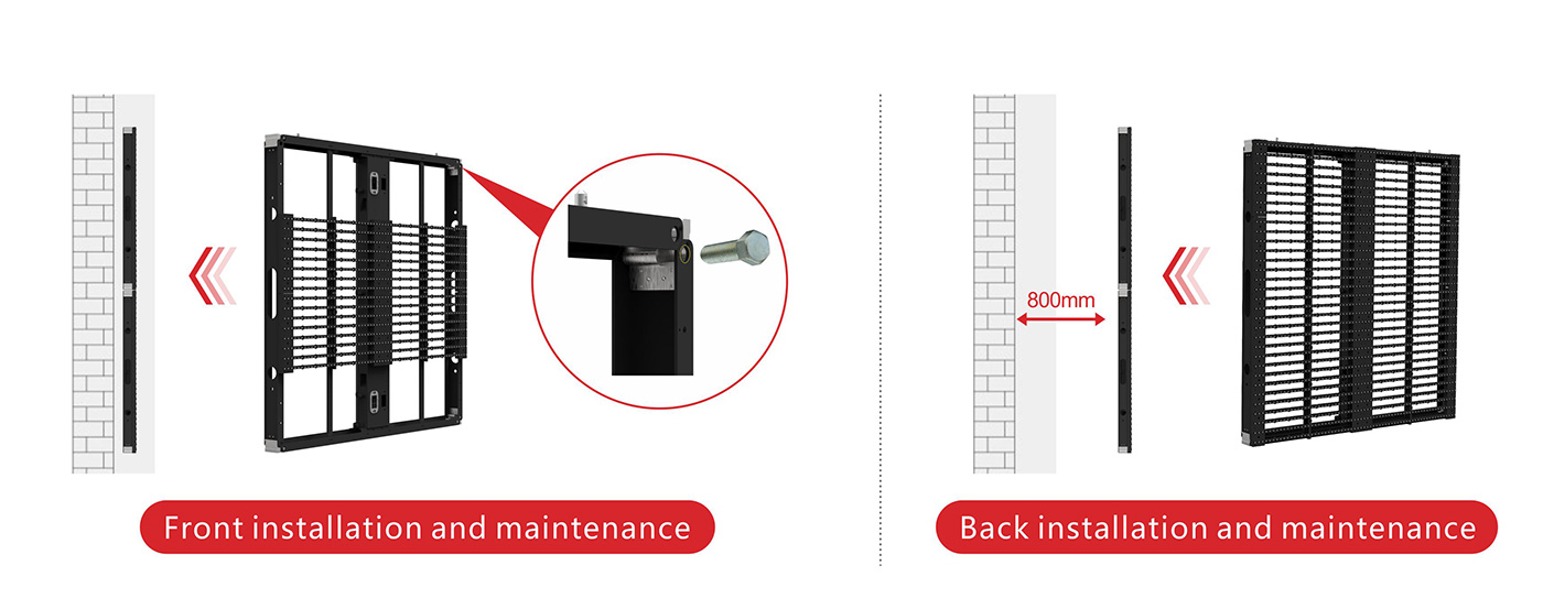 Front or Rear maintenance