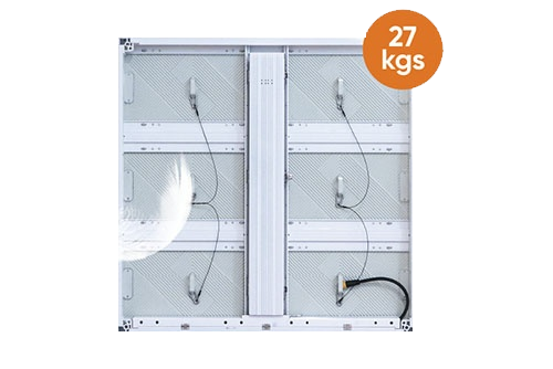 Slim and light design Led cabinet